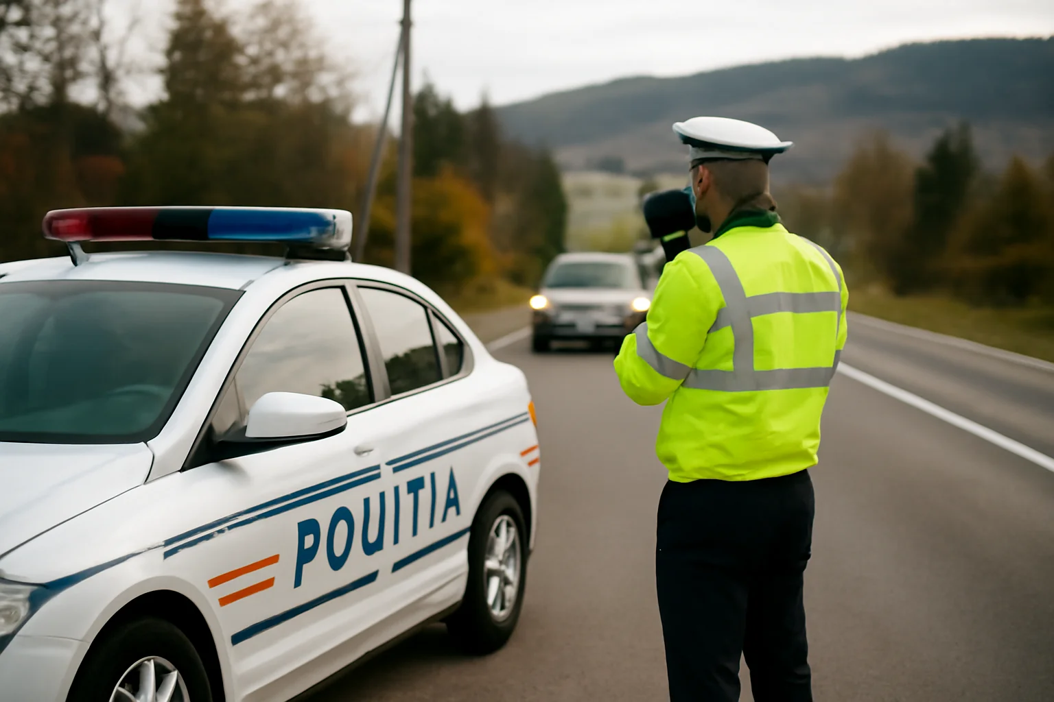 366 de șoferi amendați pentru viteză