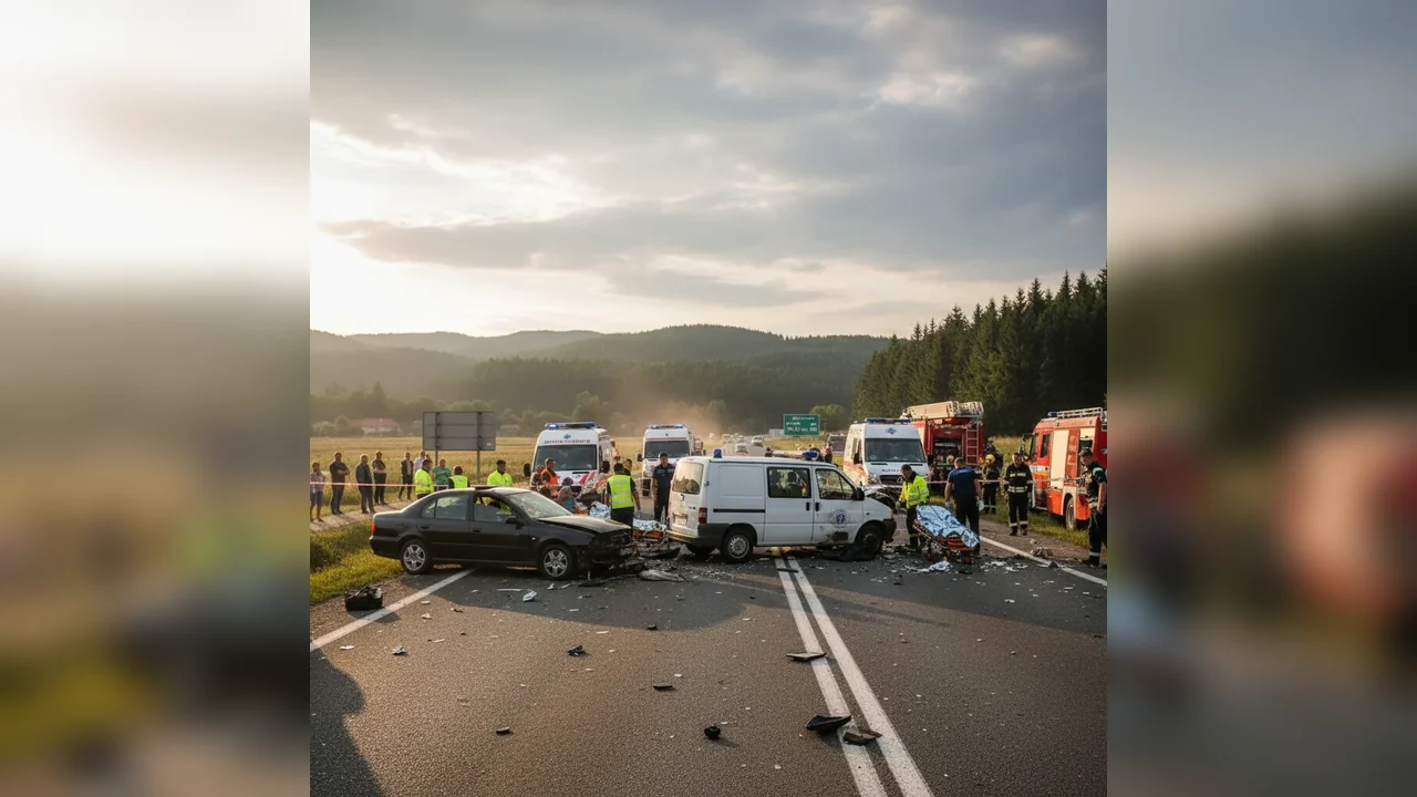 Accident rutier cu cinci victime în [Numele Localității] – Detalii și intervenție locală