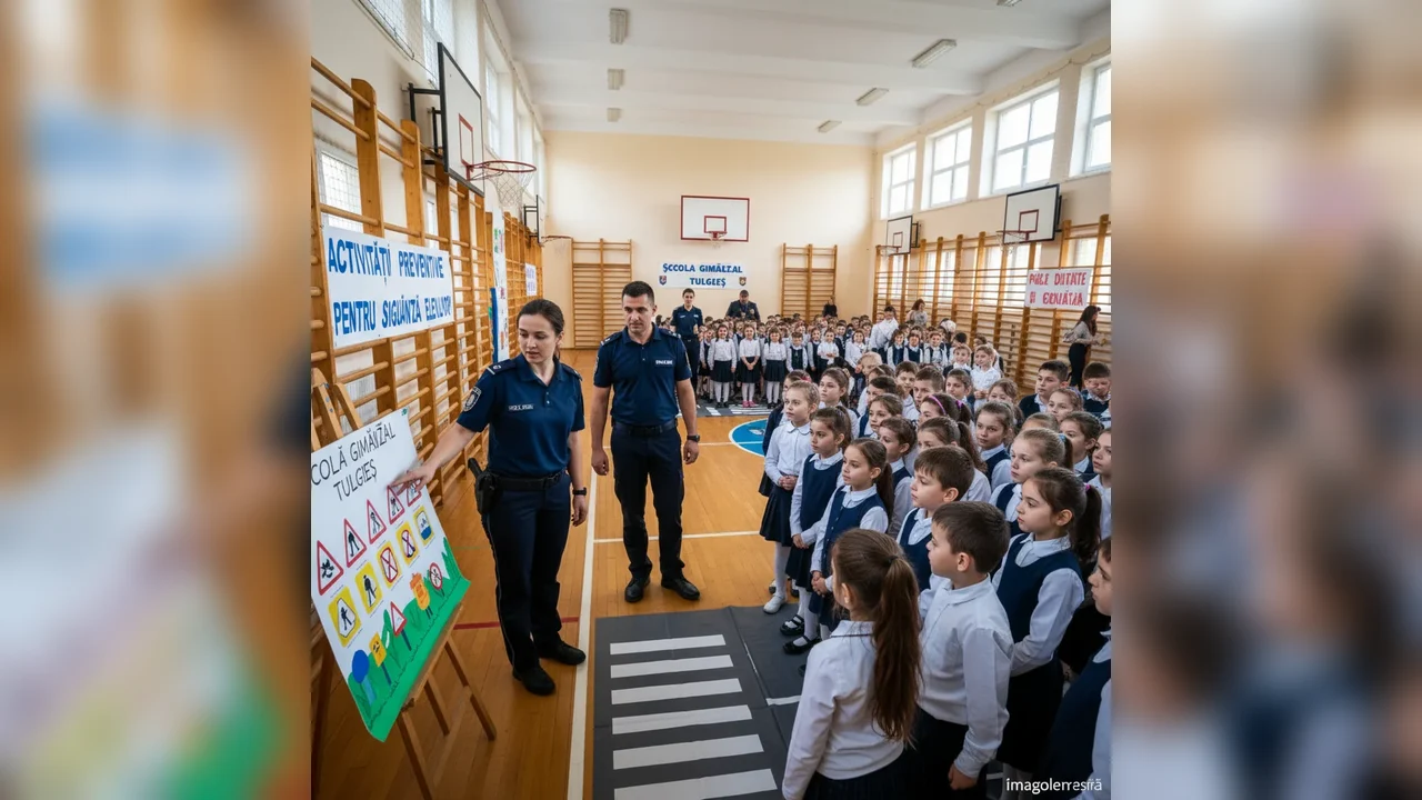 Activități educative și preventive pentru siguranța elevilor la Școala Gimnazială Tulgheș