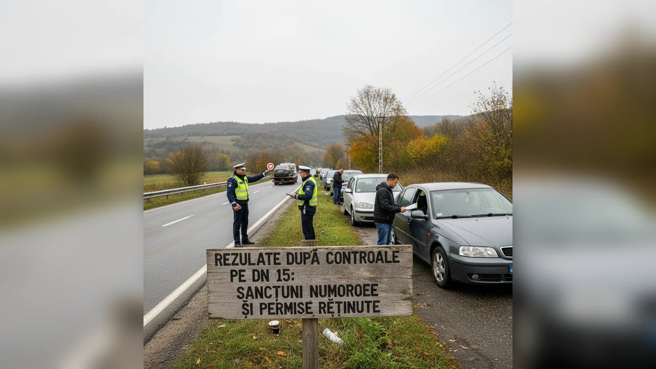 avalanșă de amenzi și șoferi lăsați fără permis