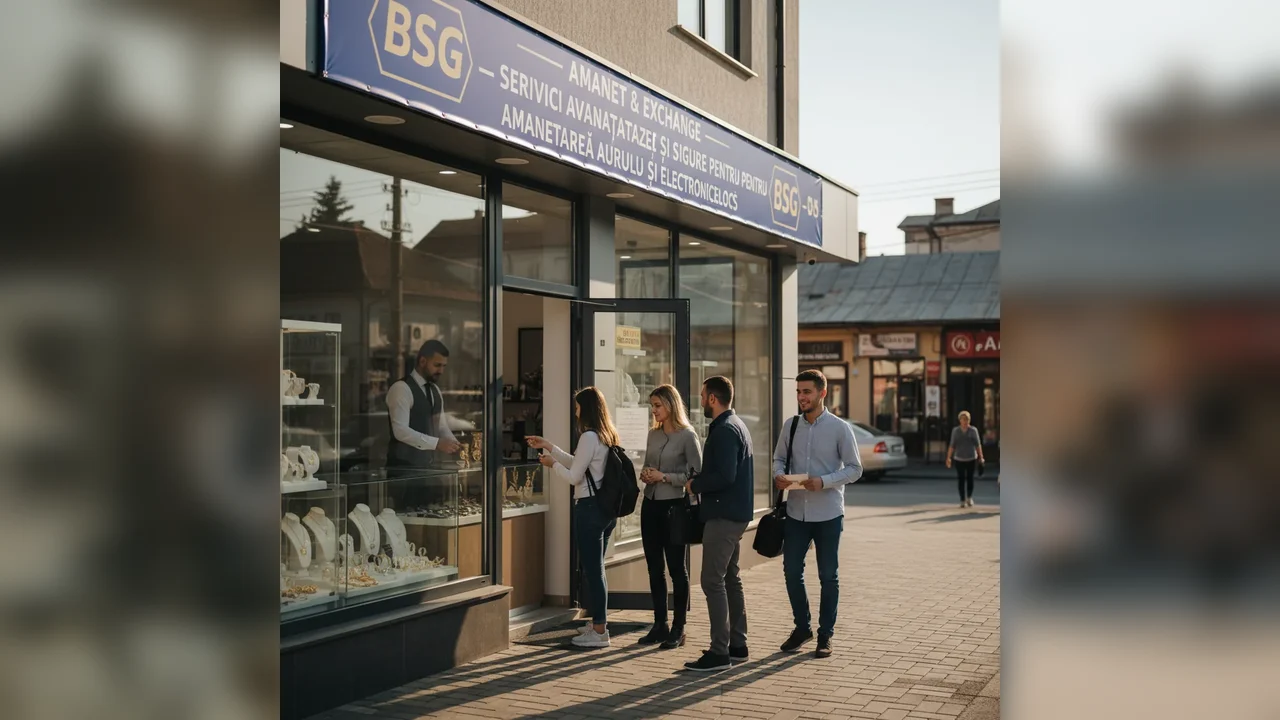 BSG Amanet & Exchange – Soluții sigure și convenabile pentru amanetarea aurului și gadgeturilor electronice