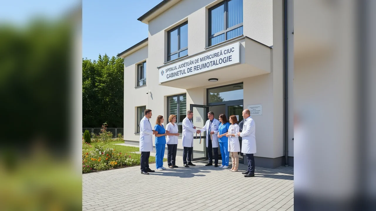 Cabinetul de reumatologie al Spitalului Județean Miercurea Ciuc s-a mutat în Policlinică