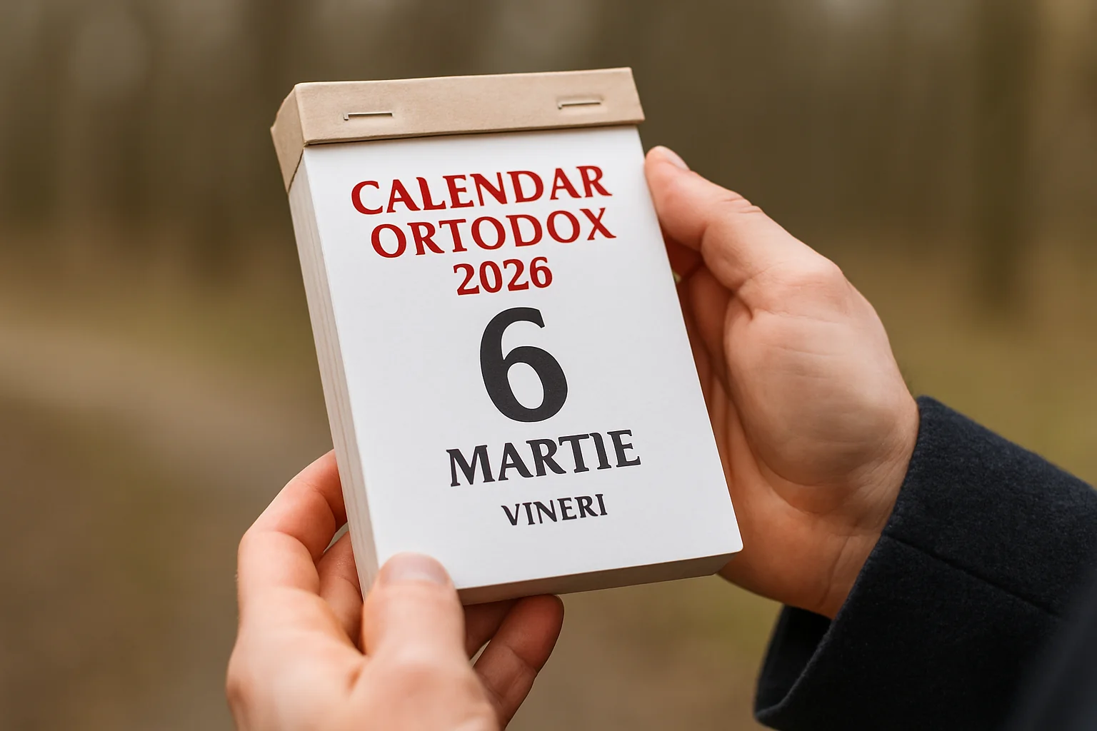 Calendar ortodox – 2026-03-06