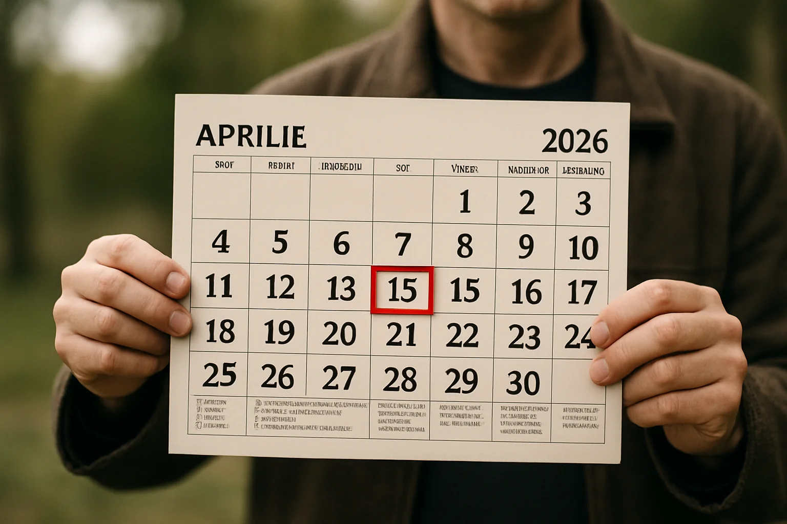 Calendar ortodox – 2026-04-15