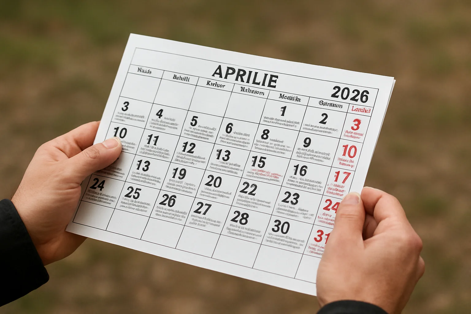Calendar ortodox – 2026-04-26