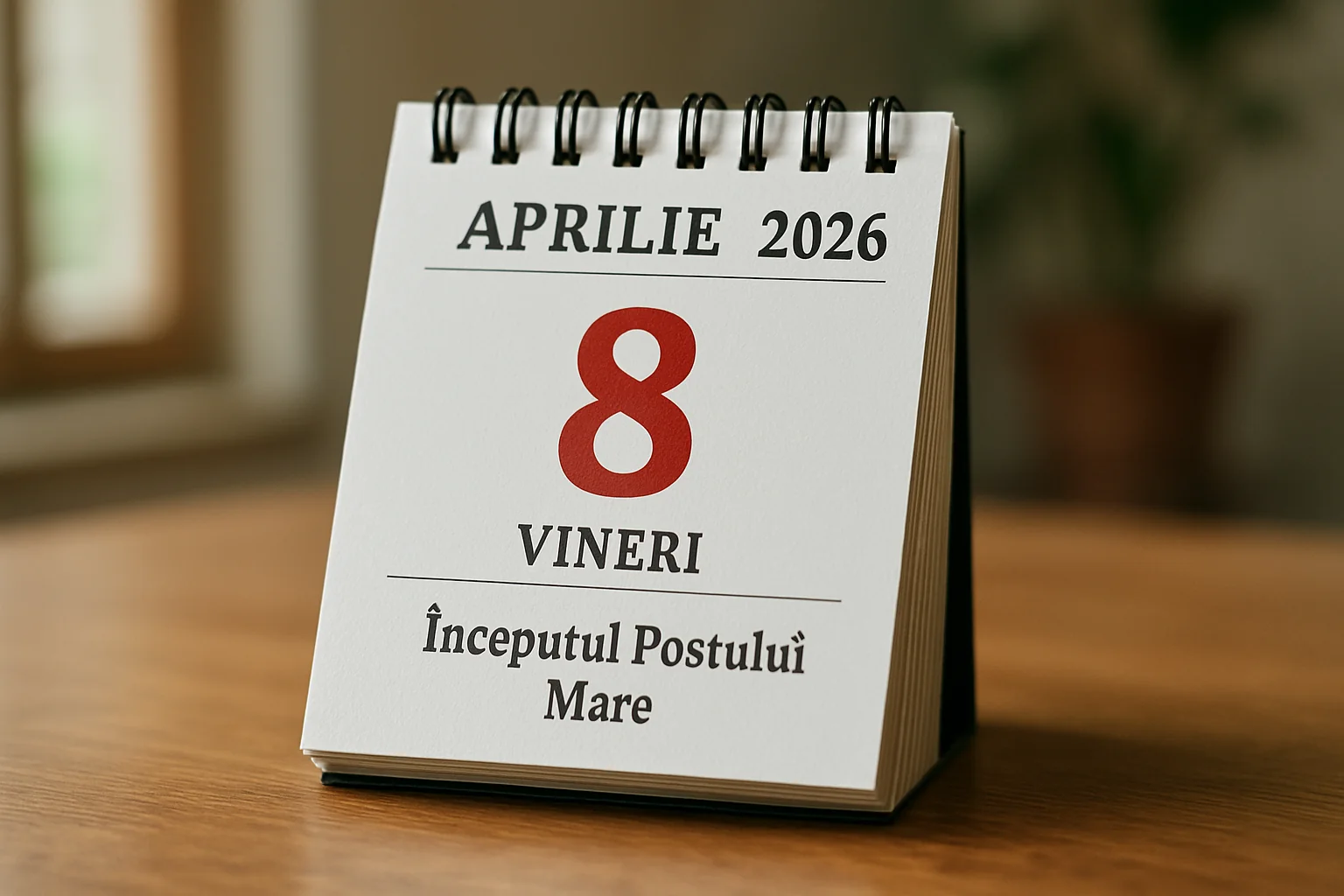 Calendar ortodox – 8 aprilie 2026