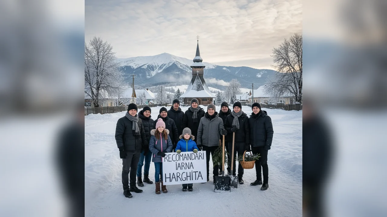 Condițiile meteo și recomandări pentru locuitorii din Harghita în perioada sărbătorilor de iarnă