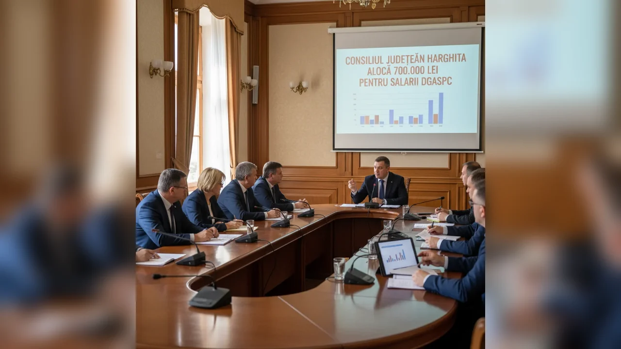 Consiliul Județean Harghita alocă 700.000 lei pentru salariile angajaților DGASPC