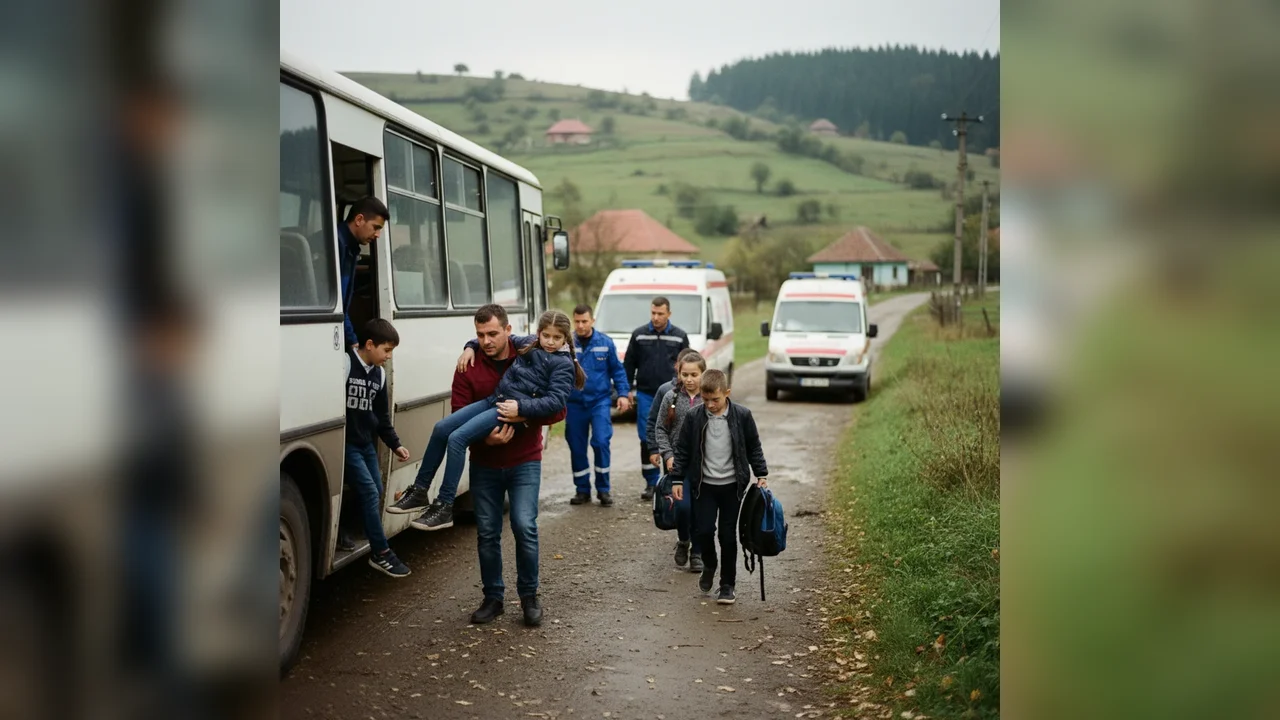 Copii cu simptome de toxiinfecție, transportați la spital din Harghita