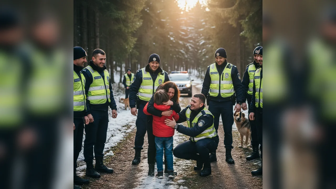 Copil dispărut în Gheorgheni, găsit după căutări ample