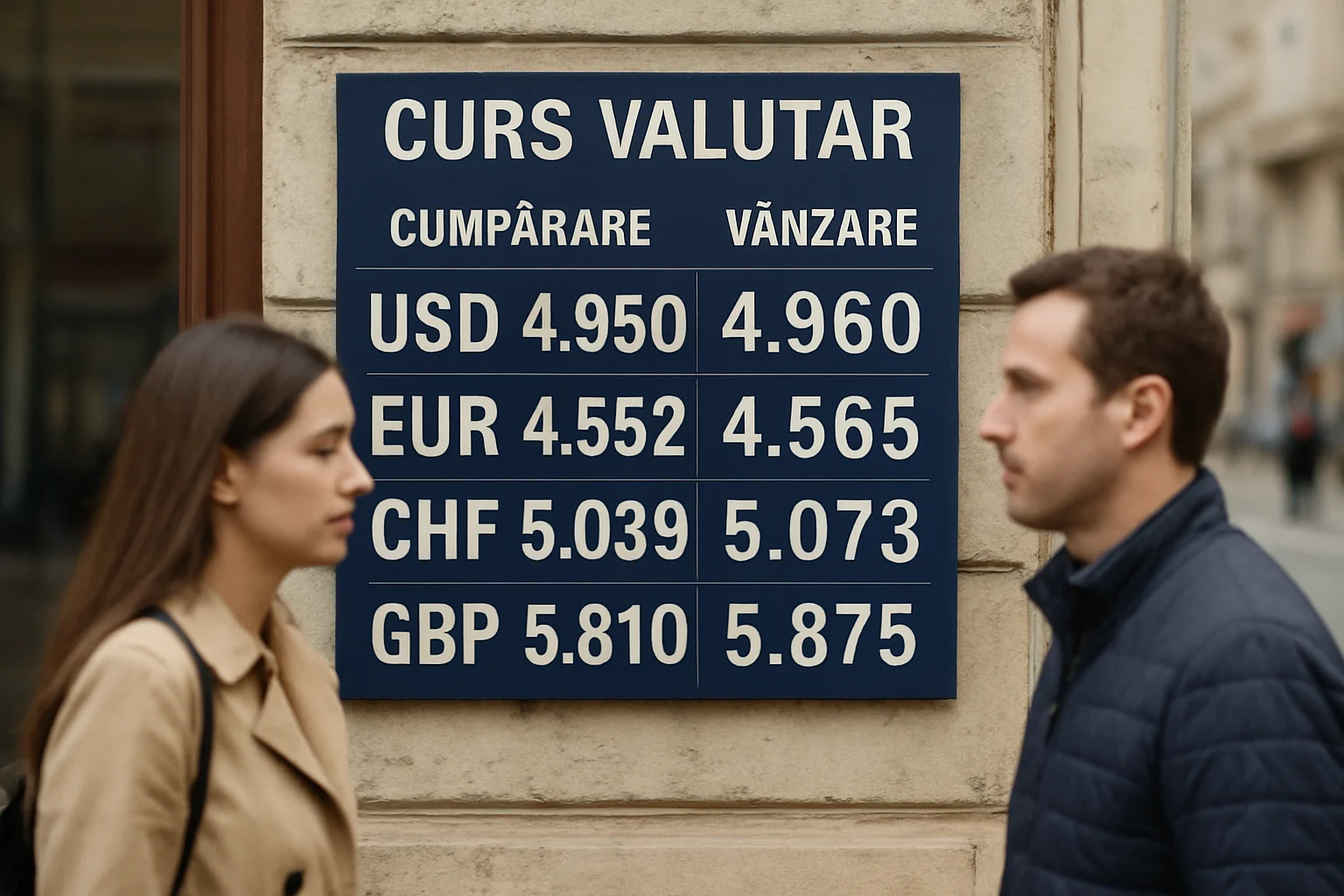 Curs valutar azi (BNR) – 2026-03-24
