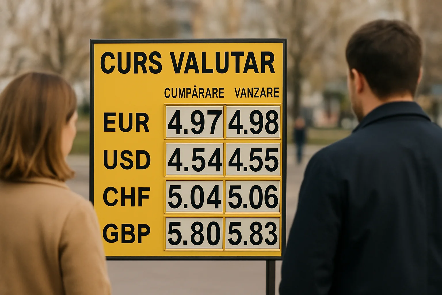 Curs valutar azi (BNR) – 2026-03-25