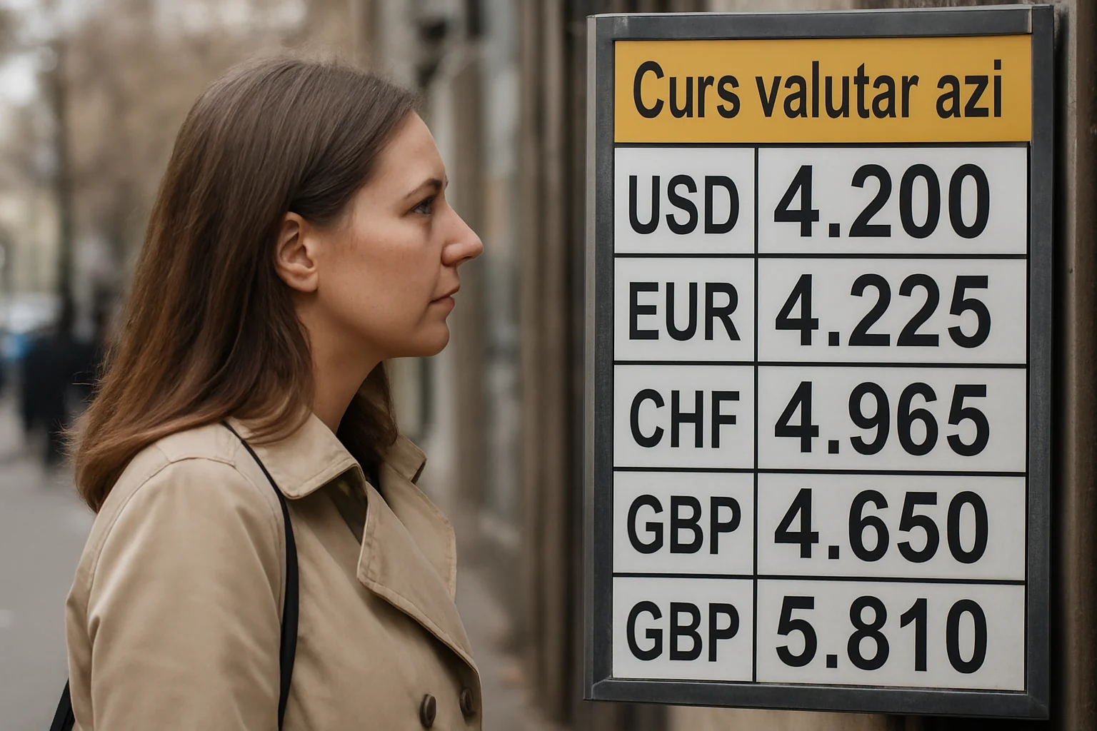Curs valutar azi (BNR) – 2026-04-07
