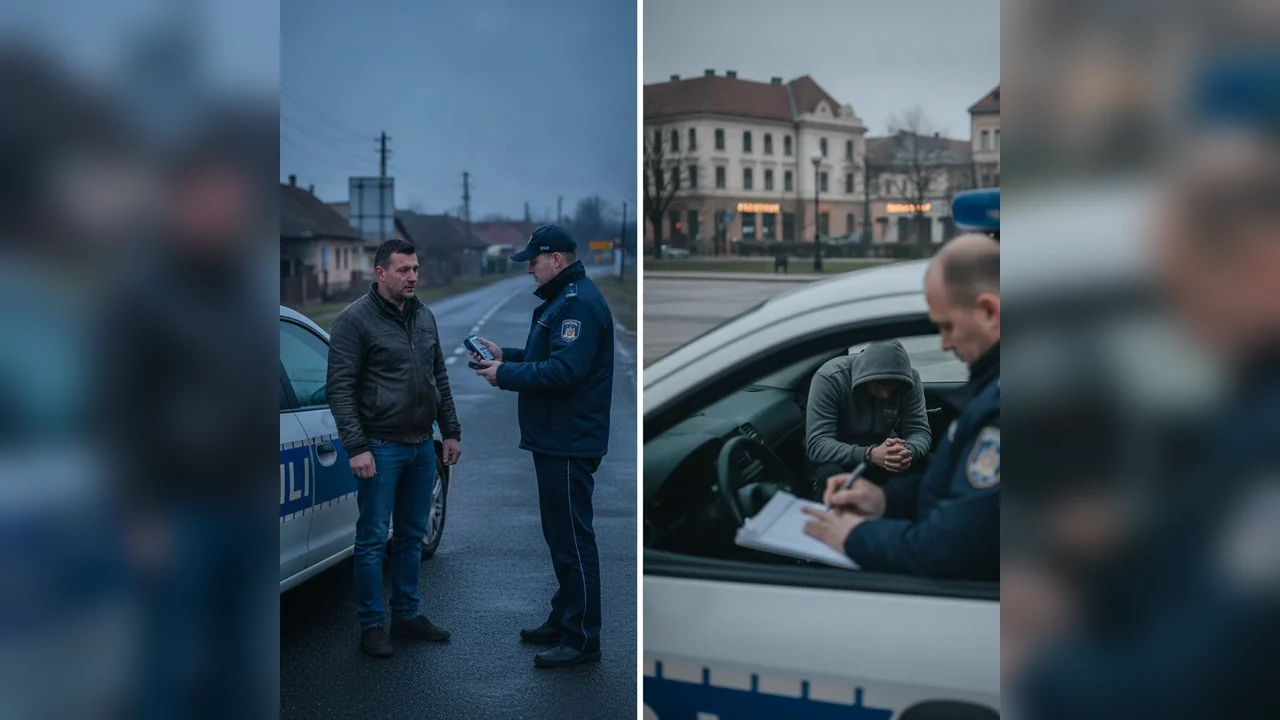 Doi șoferi cercetați penal pentru alcool la volan în Harghita
