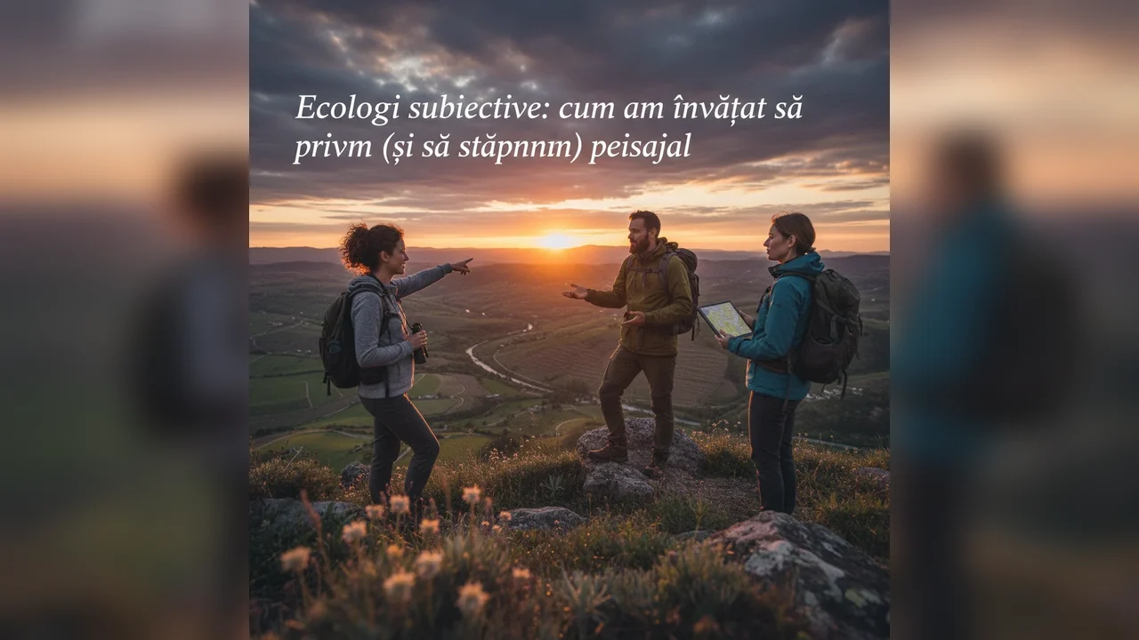 Ecologia subiectivă: cum stăpânești peisajul natural