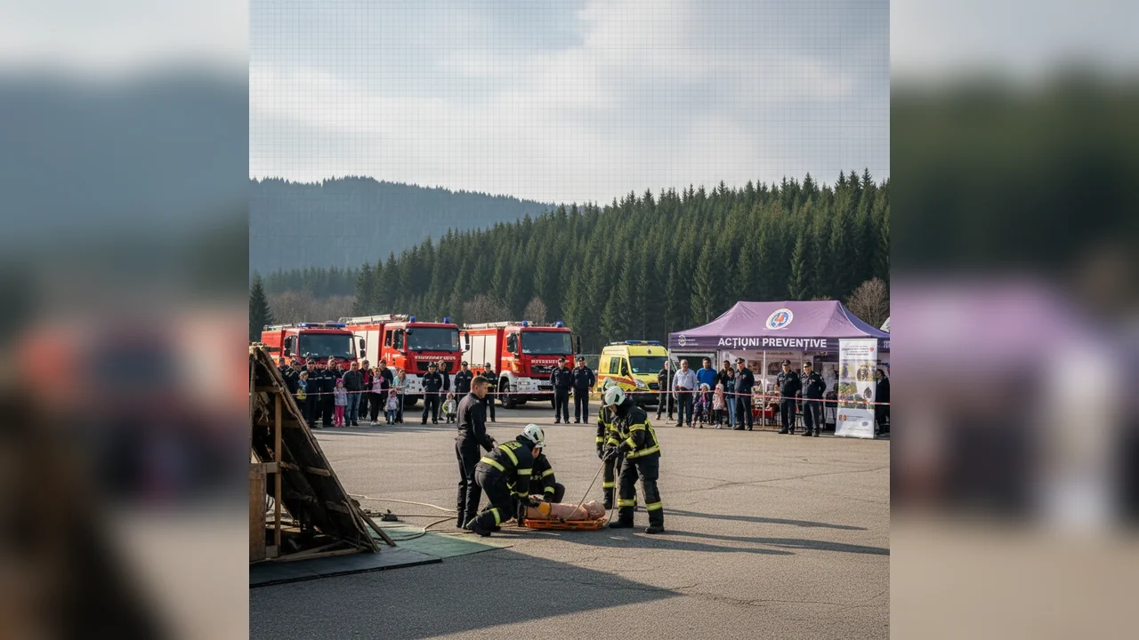 exerciții, evenimente cu porți deschise și campanii de prevenire