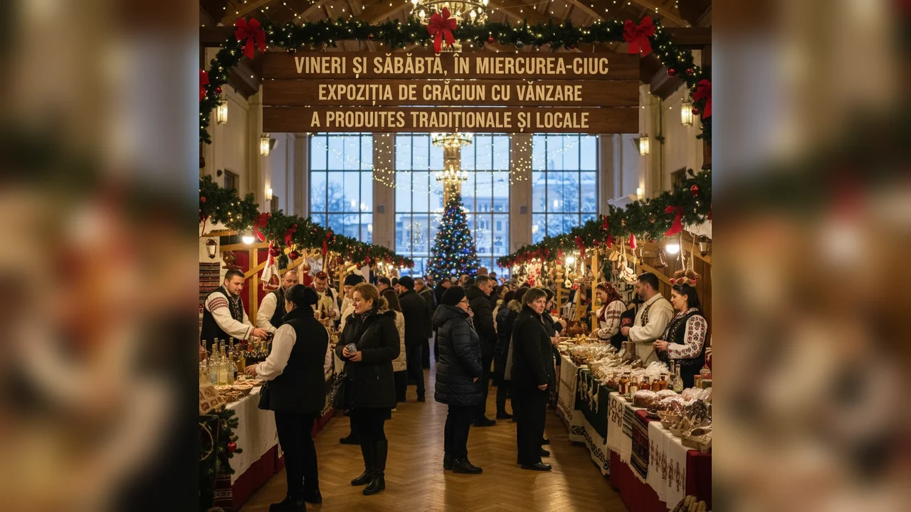 Expoziţia de Crăciun cu produse tradiţionale şi locale, vineri şi sâmbătă în Miercurea-Ciuc