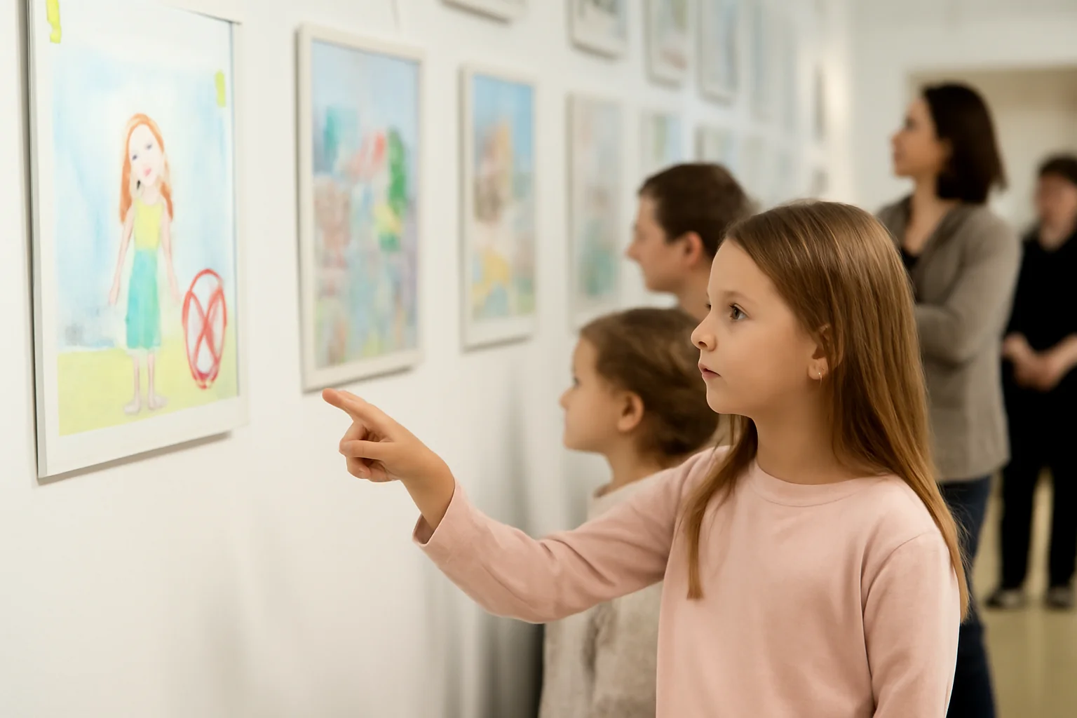 Expoziția „Nonviolența prin ochi de copil” aduce în prim-plan siguranța școlară la Miercurea-Ciuc