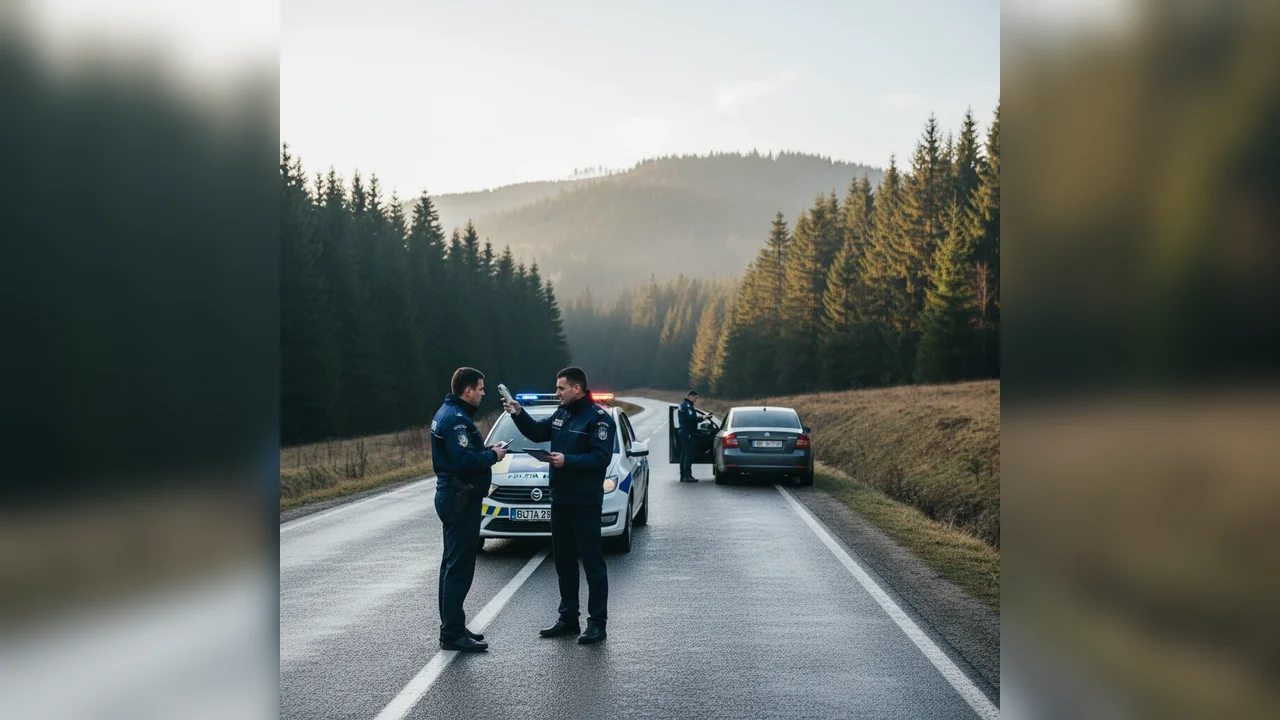 Motocicletă fără număr și fără permis, la Săcel: bărbat de 20 de ani