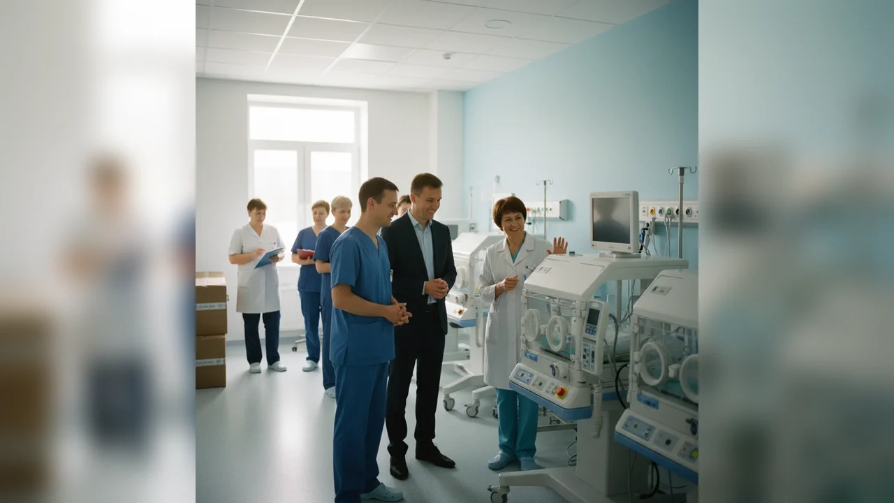 Fundația Vodafone sprijină neonatologia din Odorheiu Secuiesc