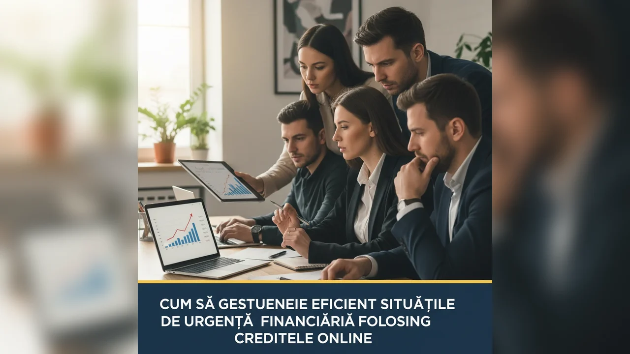 Gestionarea Eficientă a Urgențelor Financiare cu Credite Online