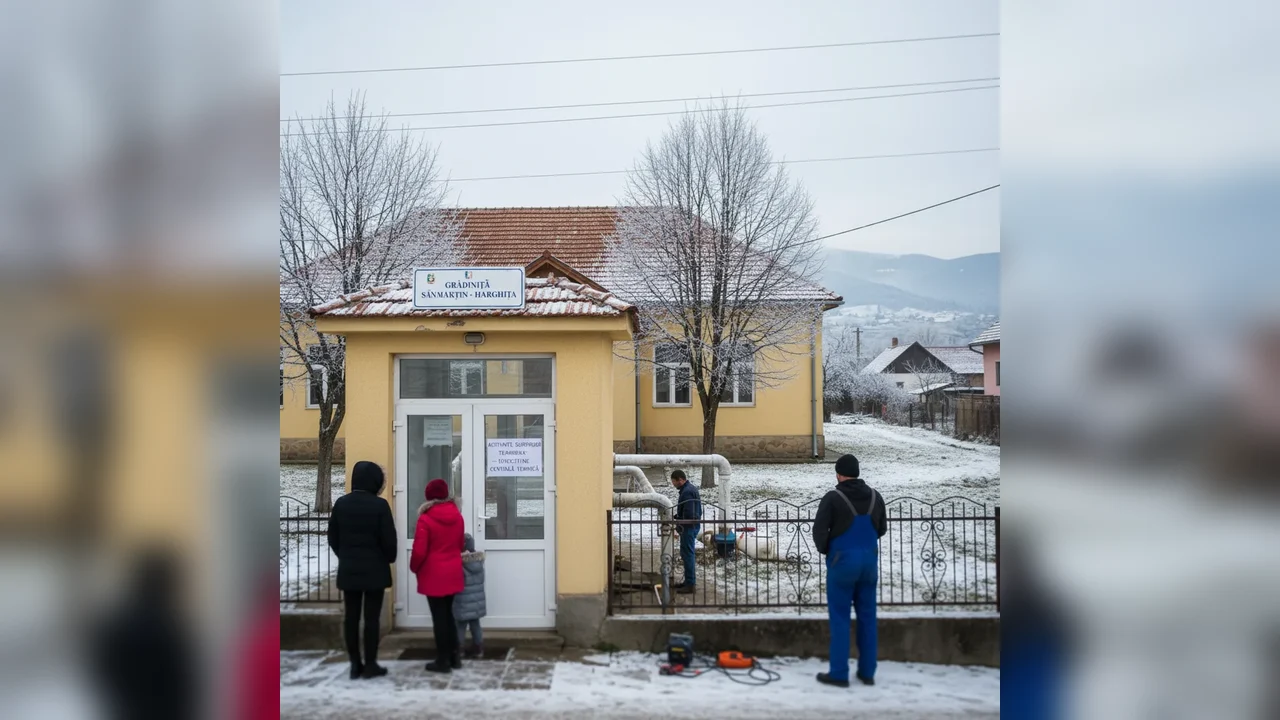Grădinița din Sânmartin își întrerupe temporar activitatea; copiii revin luni la cursuri la Miercurea Ciuc