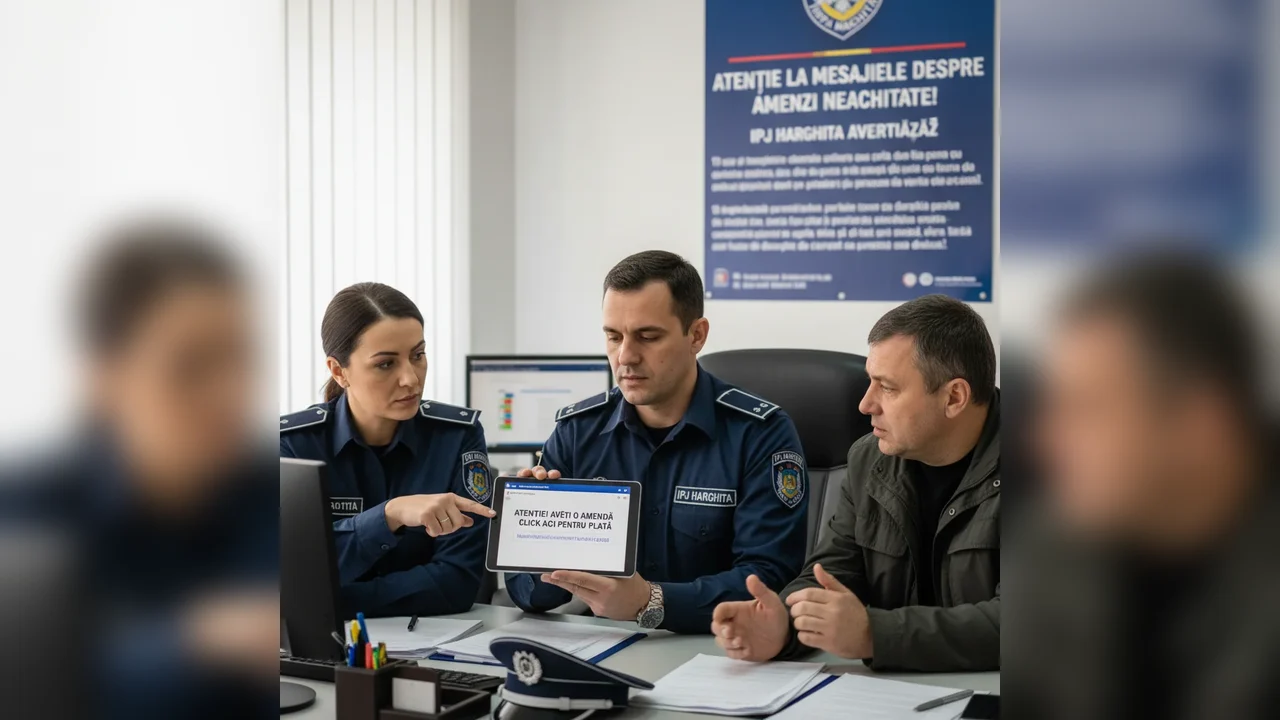 IPJ Harghita avertizează asupra mesajelor false