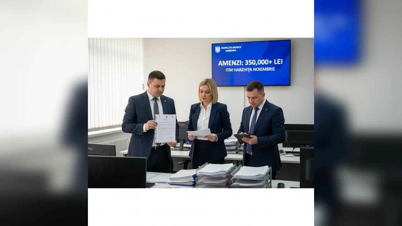ITM Harghita a dat amenzi de peste 350.000 de lei în noiembrie
