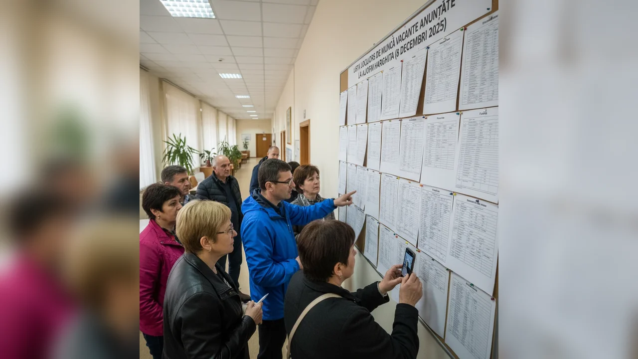 Lista completă a posturilor vacante