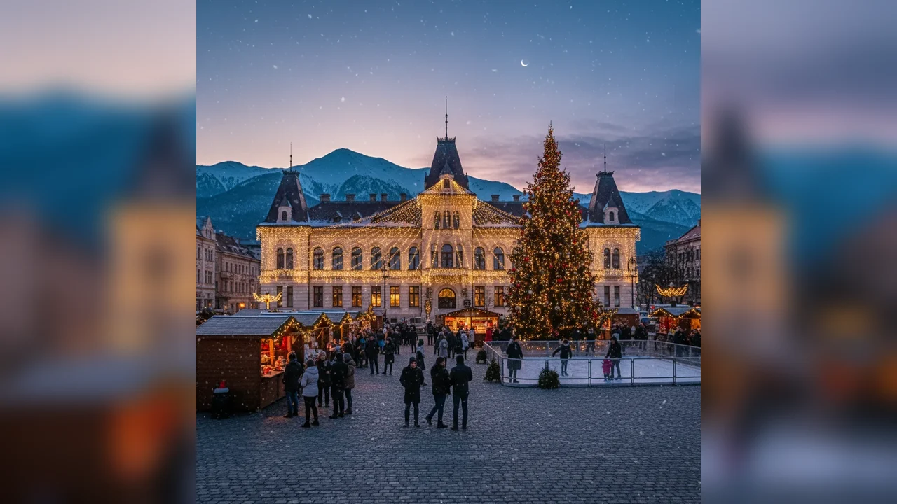 Miercurea-Ciuc se pregătește de sărbători – evenimente de Advent și Crăciun în centrul orașului