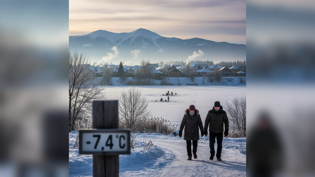Minus 7,4°C la Miercurea Ciuc: cea mai mică temperatură din România în zonele locuite în acest sezon