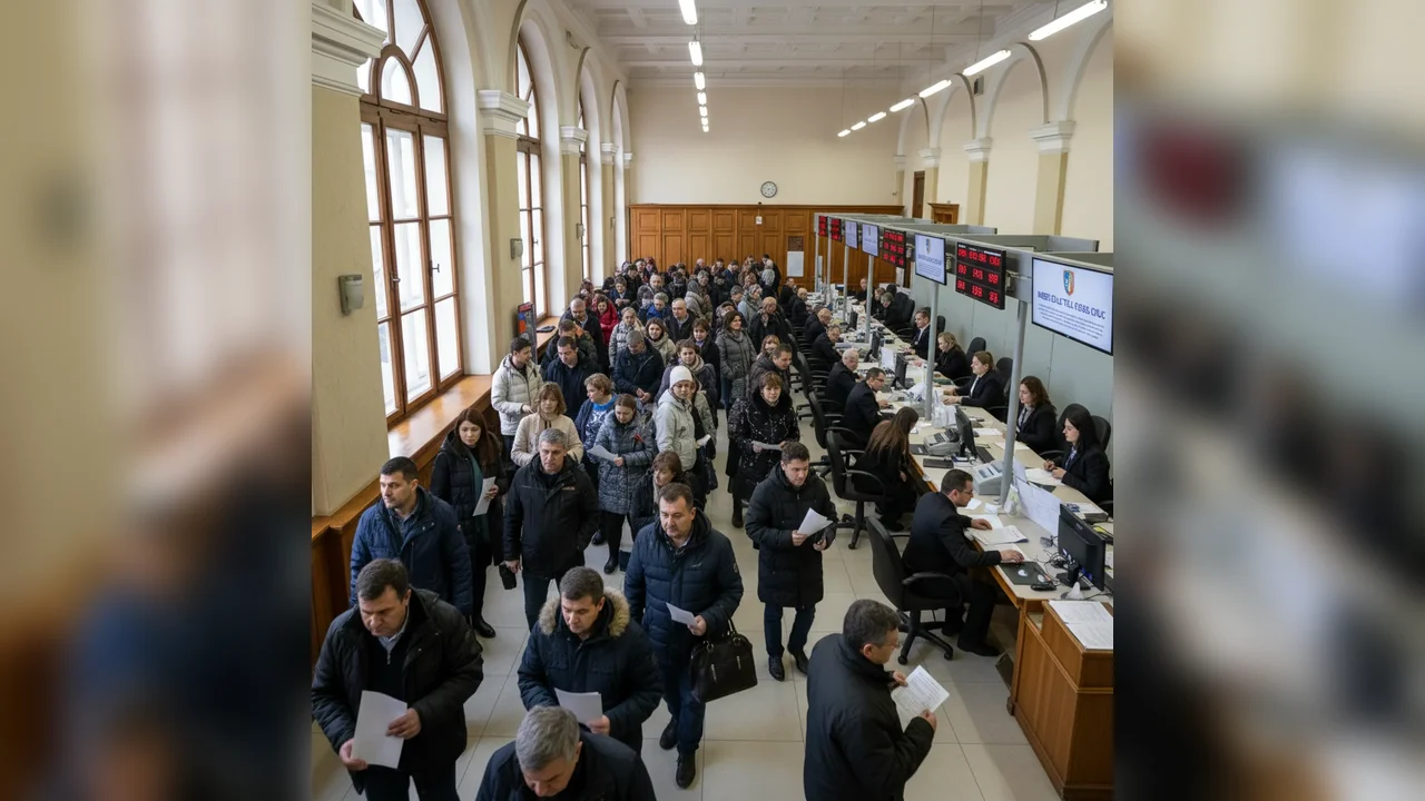 Peste 750 de contribuabili au achitat taxele locale în prima zi de plată la Miercurea Ciuc
