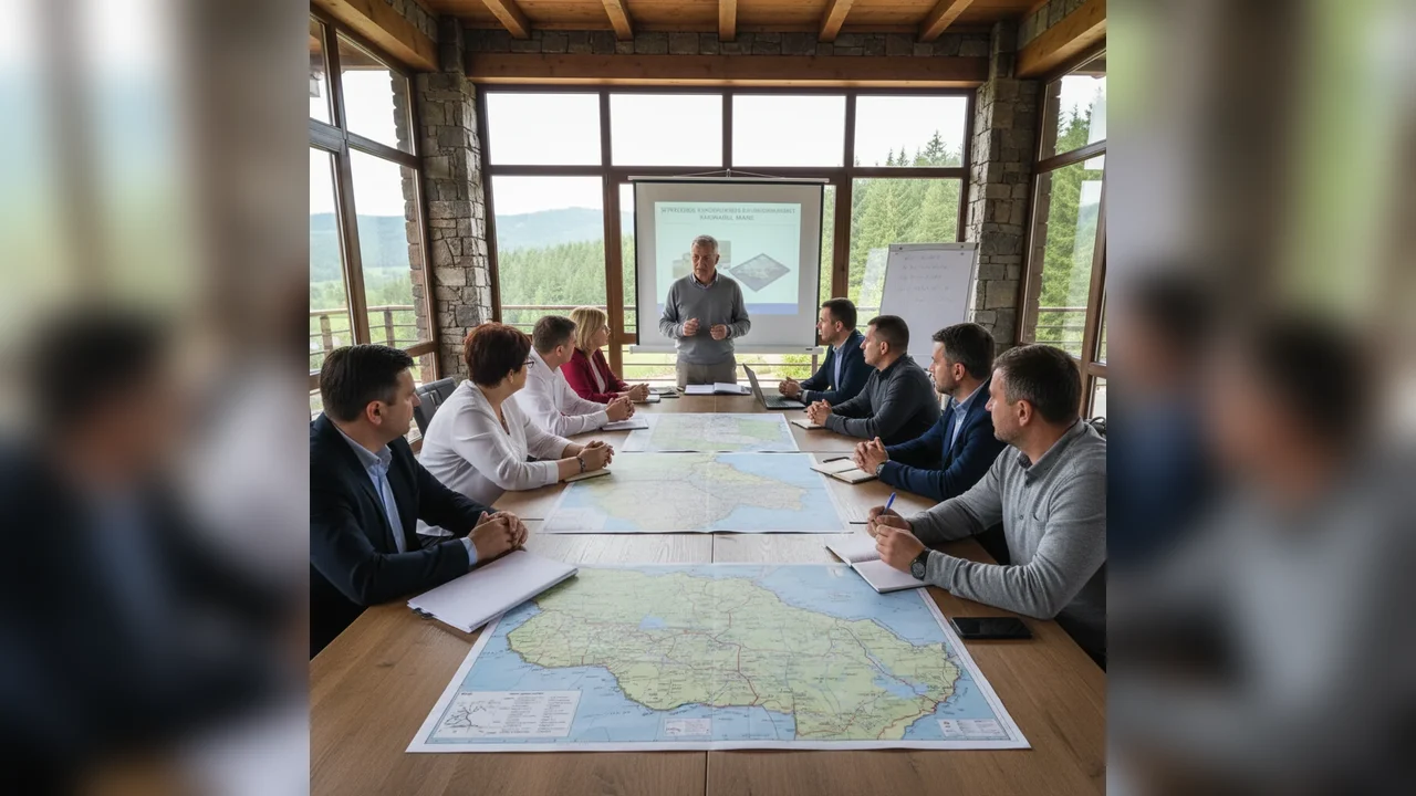 Planuri strategice de dezvoltare durabilă pentru zona Hășmașul Mare, în discuție la Lunca de Sus