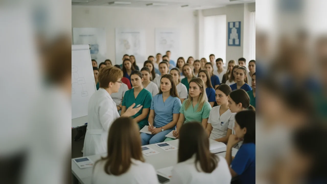 Poliția Harghita a instruit 115 viitori asistenți medicali despre violența domestică