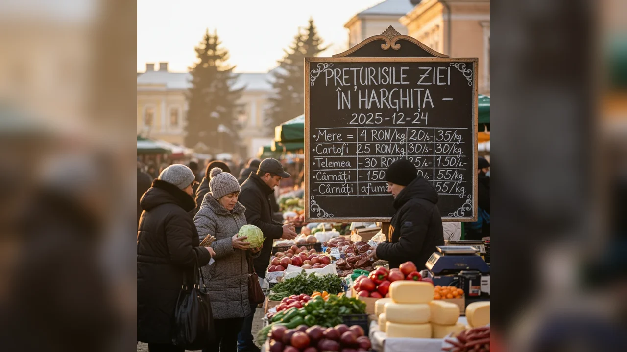 Prețurile zilei în Harghita – 2025-12-24