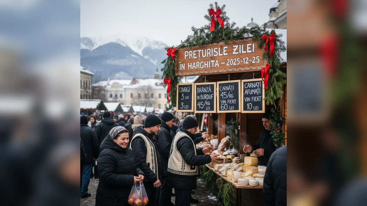 Prețurile zilei în Harghita – 2025-12-25