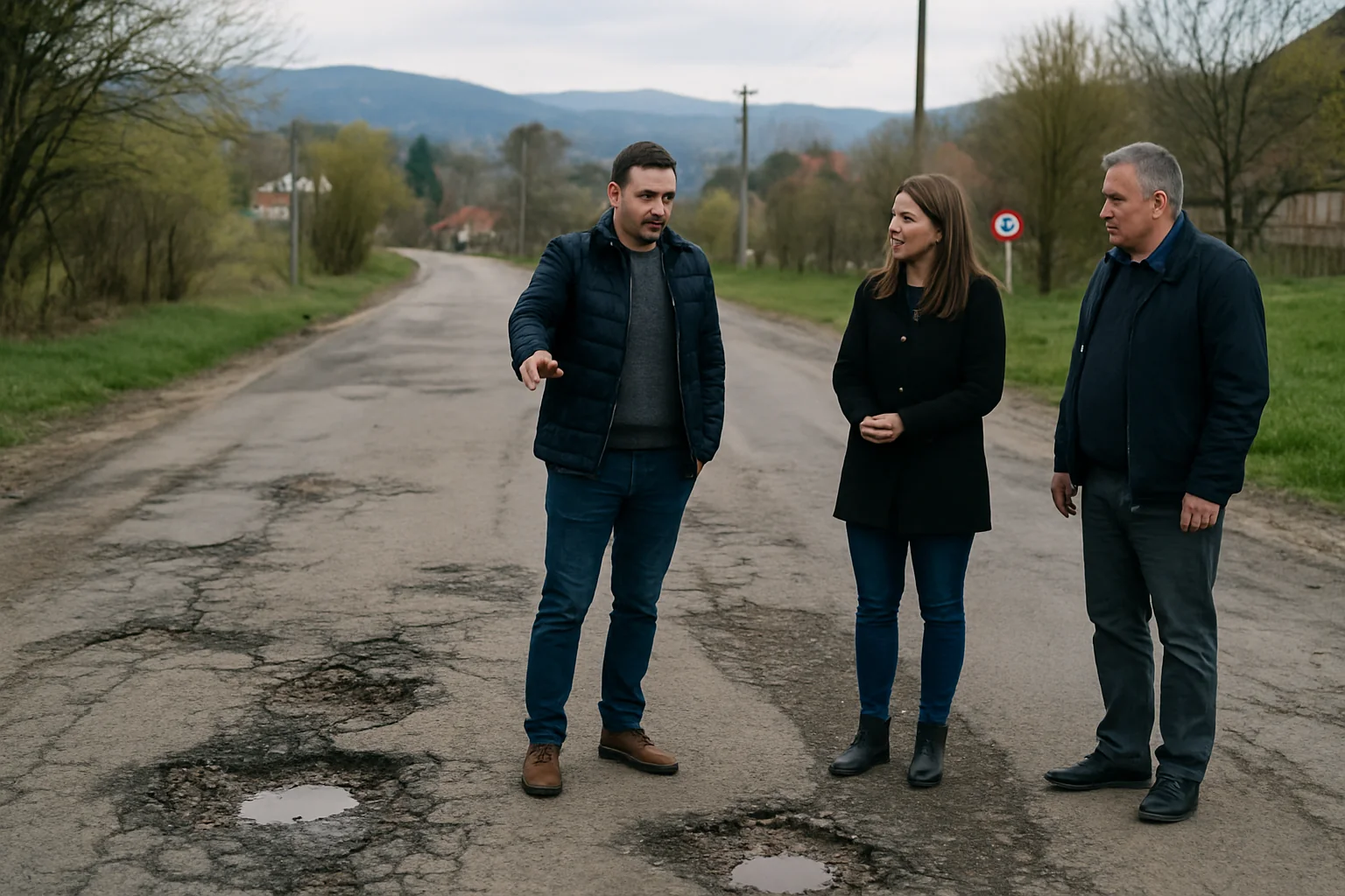 Prezentarea situației actuale a infrastructurii rutiere din Harghita
