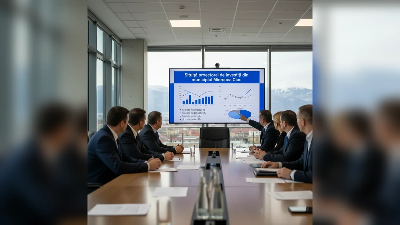 Primăria Miercurea Ciuc prezintă situația actualizată a proiectelor de investiții locale