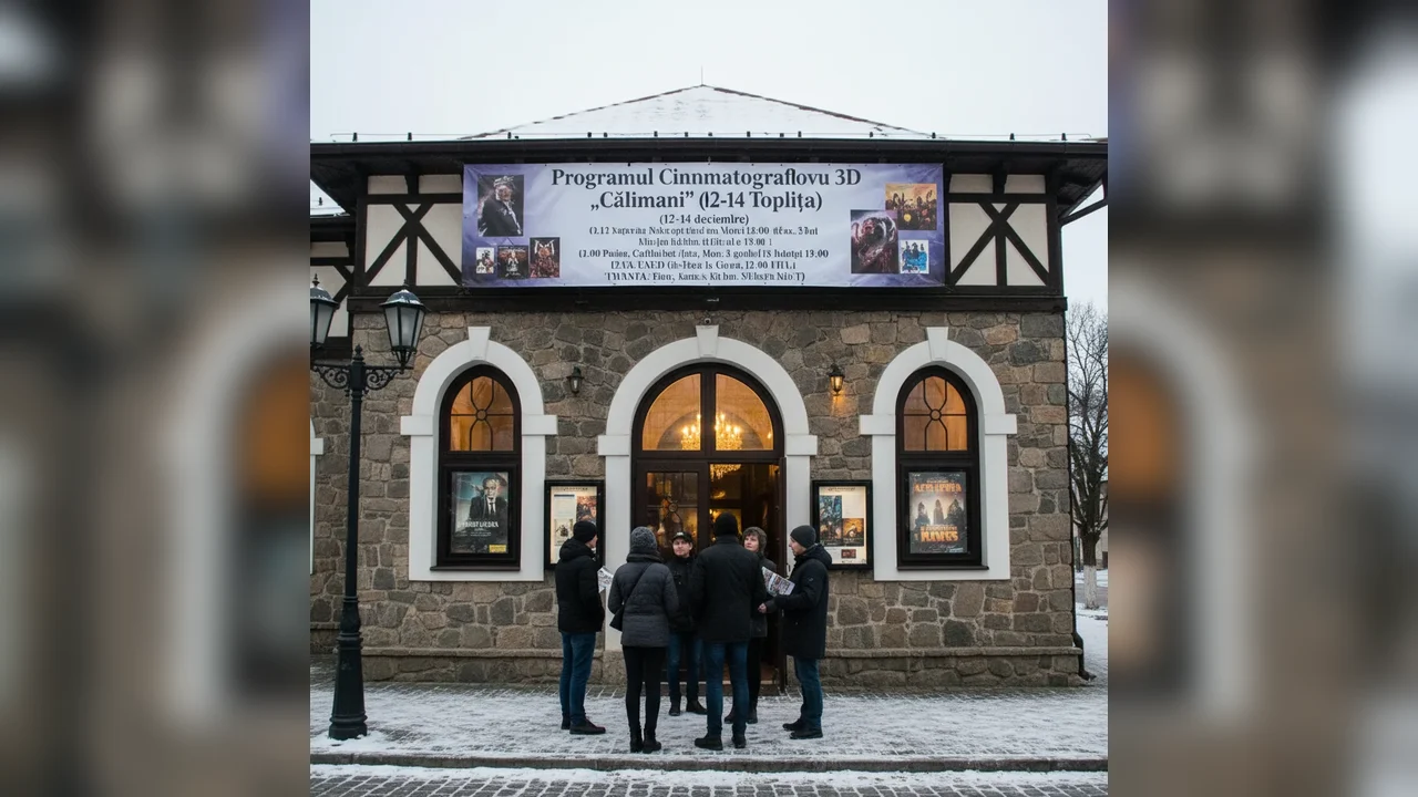 Programul Filmelor la Cinematograful 3D Călimani din Topliţa (12-14 decembrie)