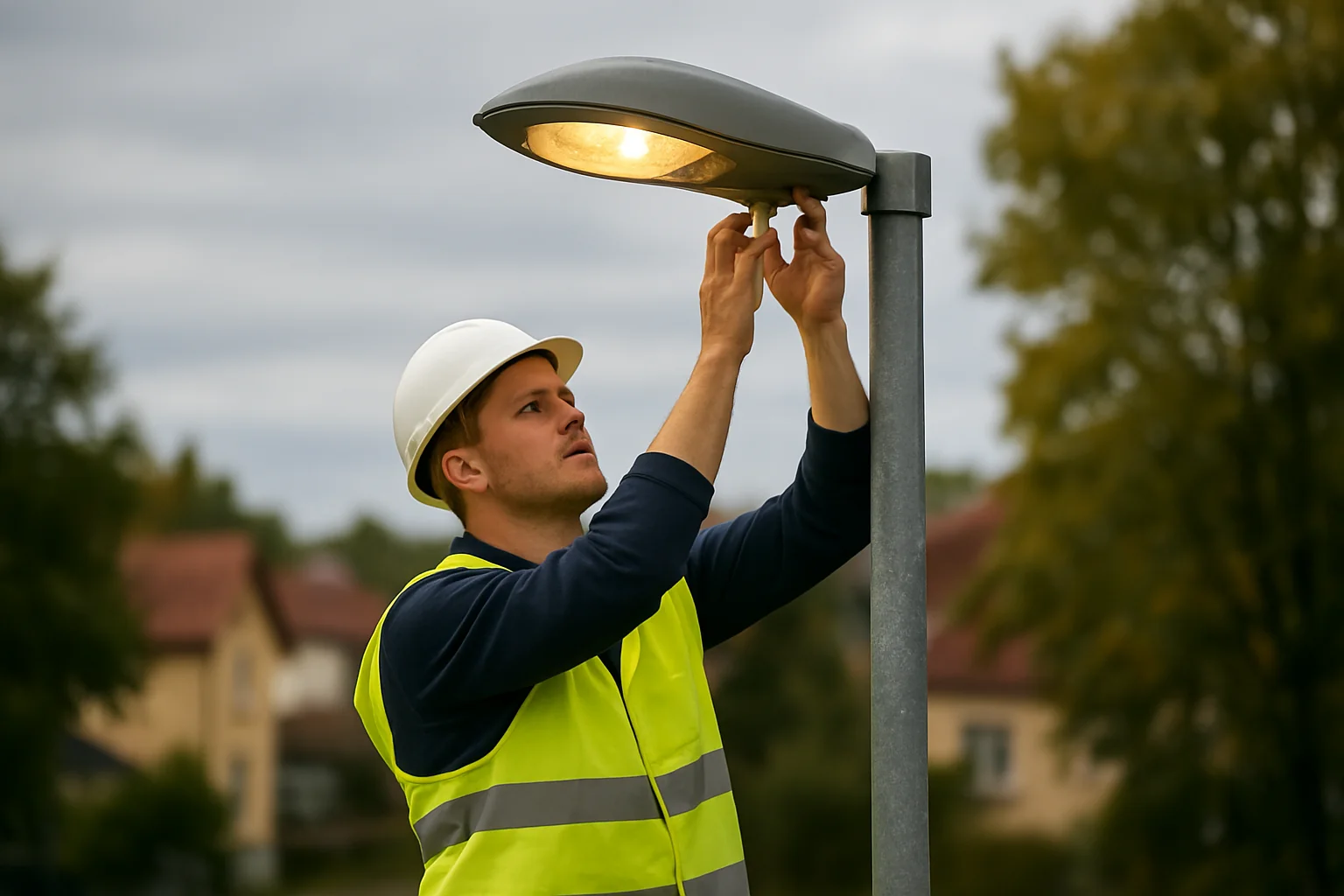 Se îmbunătățește iluminatul public în municipiul Harghita în 2026