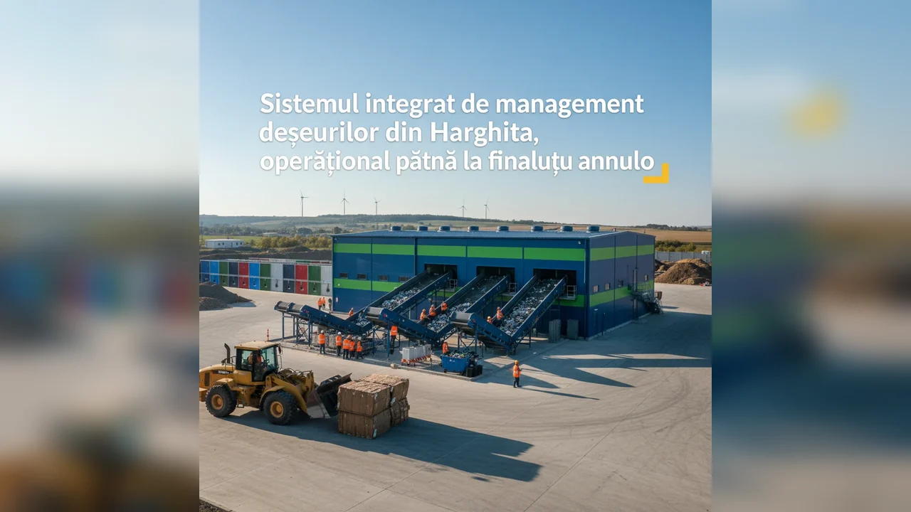 Sistemul integrat de management al deșeurilor din Harghita, anunțat operațional până la finalul anului la Miercurea Ciuc