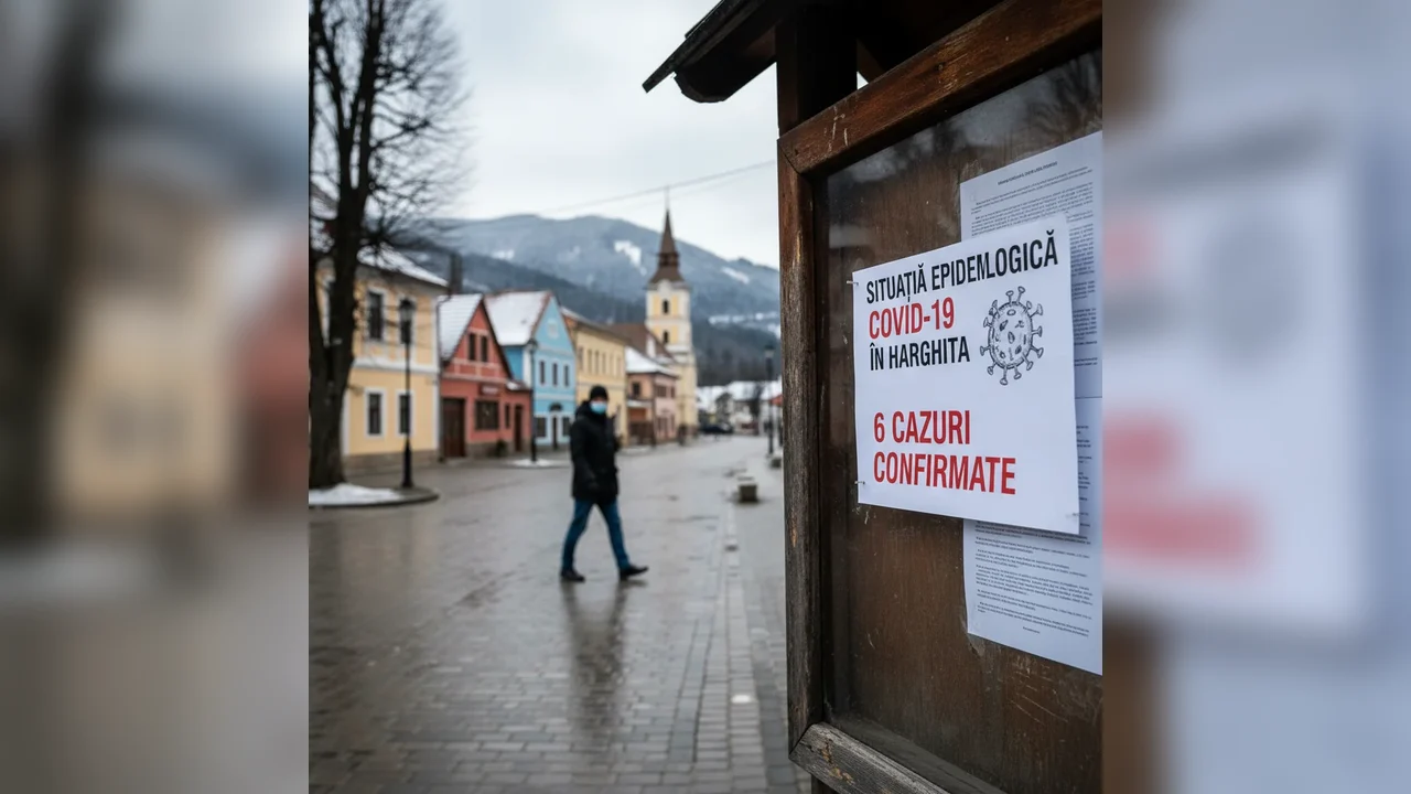 Situația COVID-19 în Miercurea Ciuc și județul Harghita: șase cazuri confirmate și amenzi pentru nerespectarea restricțiilor