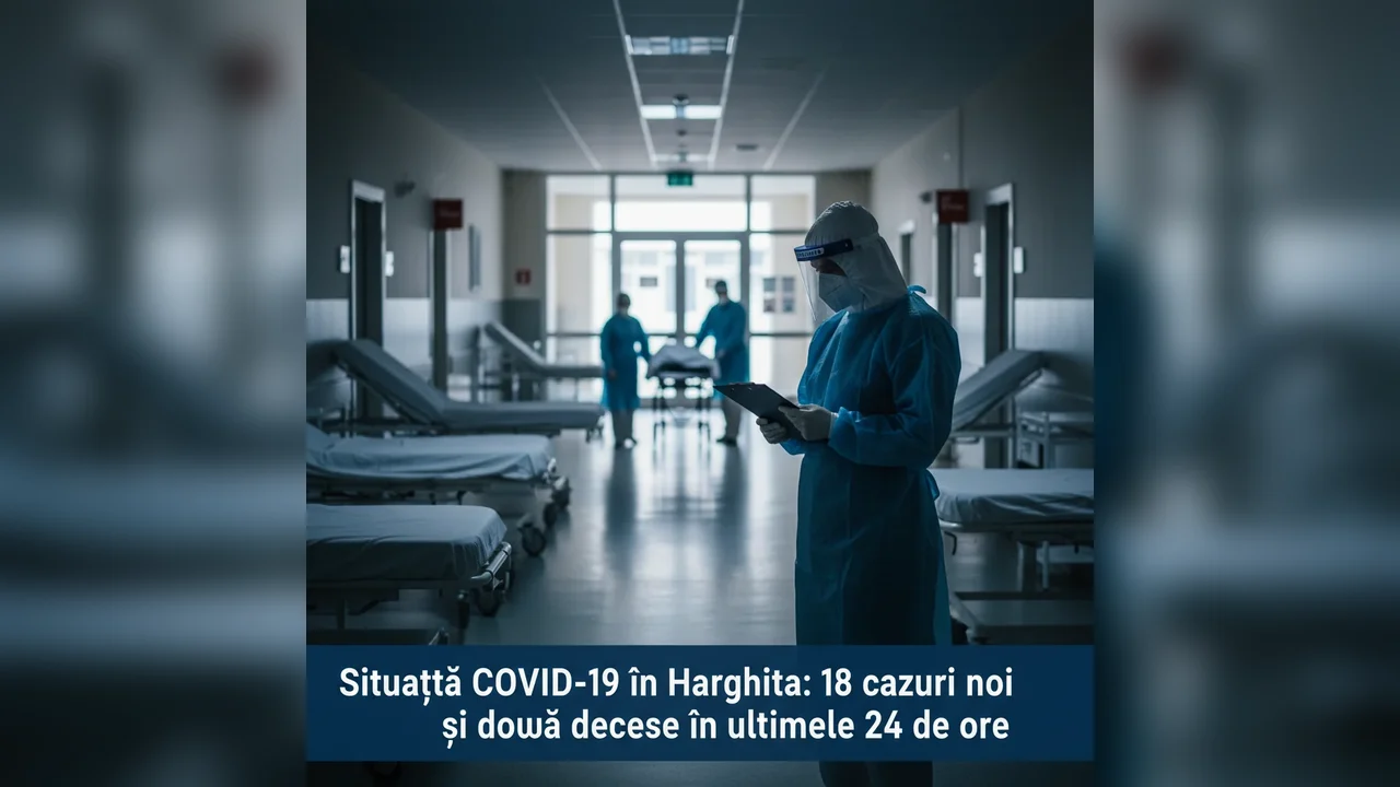 Situație actualizată COVID-19 la Miercurea Ciuc: 18 cazuri noi în Harghita și creștere a numărului de decese