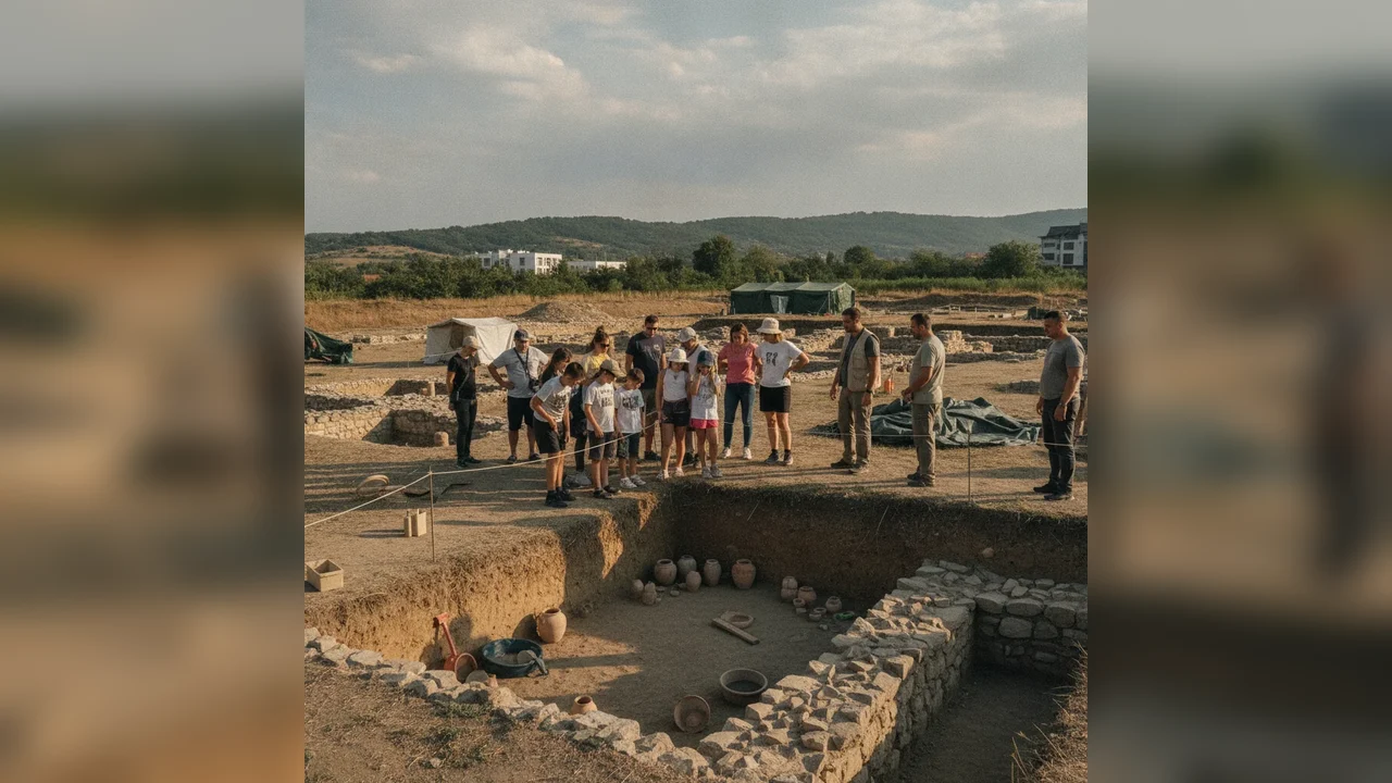 Situl arheologic Băile Figa a găzduit Zilele Porților Deschise