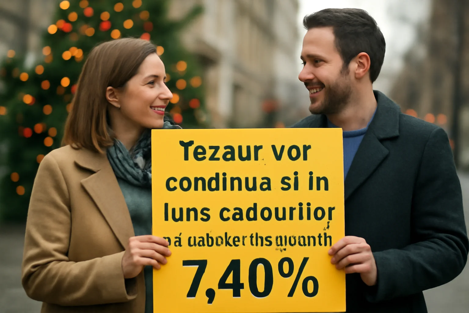 Titlurile de stat Tezaur vor fi disponibile în luna cadourilor cu dobânzi de până la 7,40%