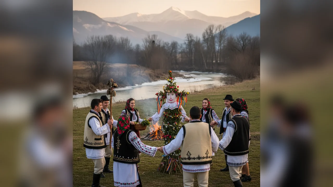 Tradiția Capul Primăverii pe Valea Mureșului Superior, sărbătorită în 24 februarie