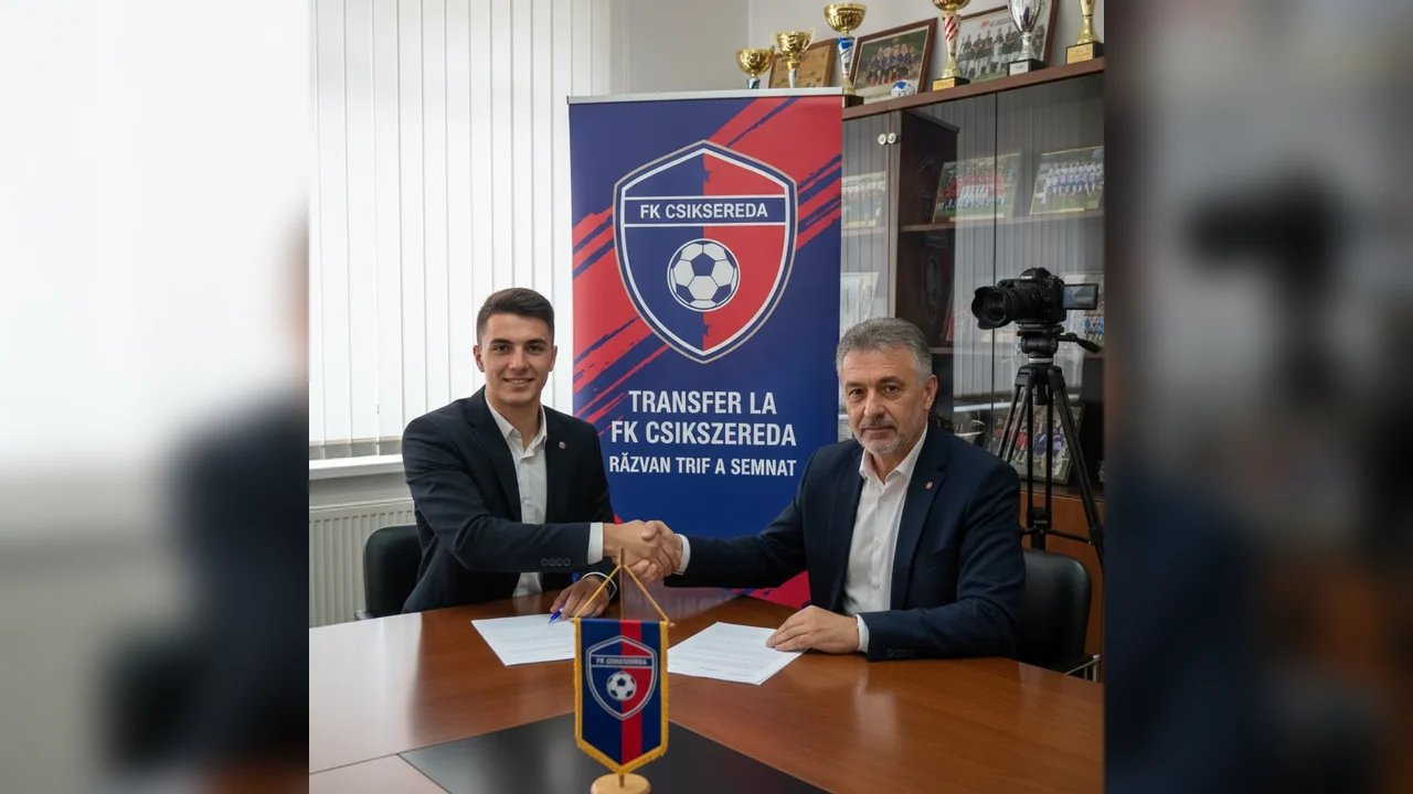 Transfer confirmat la Miercurea Ciuc: fundașul Răzvan Trif a semnat cu FK Csíkszereda
