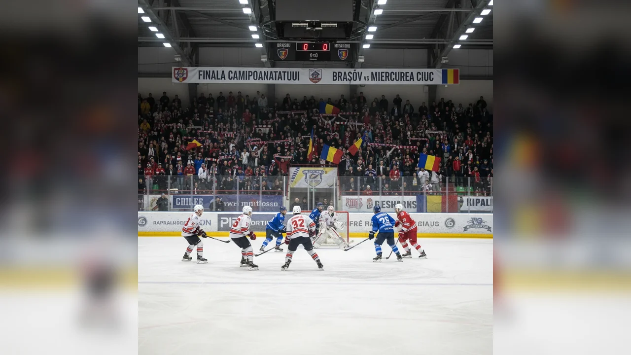 Turneul final al Campionatului Național de hochei mută miza titlului la Brașov, cu Miercurea Ciuc printre favorite
